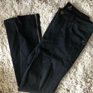 JUST BLACK, dark wash skinny jeans, 31